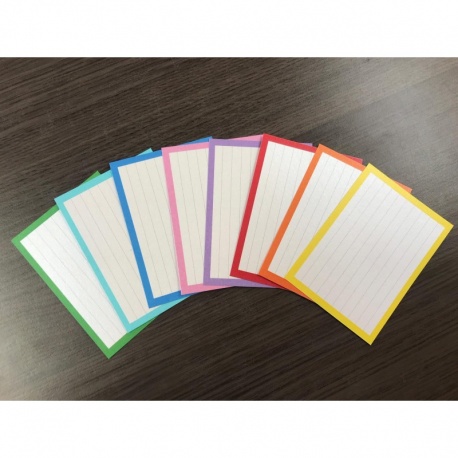 Original Flashcards A7 Combi pakket 8 kleuren 1000 stuks