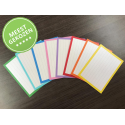 500 Flashcards A7 Combi pakket 8 kleuren